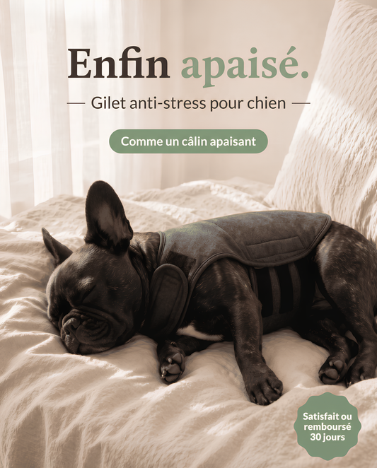Gilet Anti-Stress Chien — Enfin le calme qu'il mérite